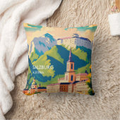 ザルツブルク・オーストリア旅行 クッション (ブランケット)
