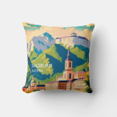 ザルツブルク・オーストリア旅行 クッション (正面)