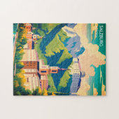 ザルツブルク・オーストリア旅行 ジグソーパズル (横)