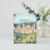 ザルツブルク・オーストリア旅行 ポストカード (スタンド正面)