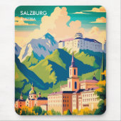 ザルツブルク・オーストリア旅行 マウスパッド (正面)