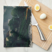 ザルツブルク，オーストリア キッチンタオル (四つ折り)