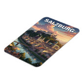 ザルツブルク オーストリア 旅行 マグネット (左側)