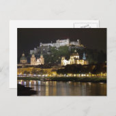 ザルツブルグのホーヘンザルツブルク城 ポストカード (正面/裏面)