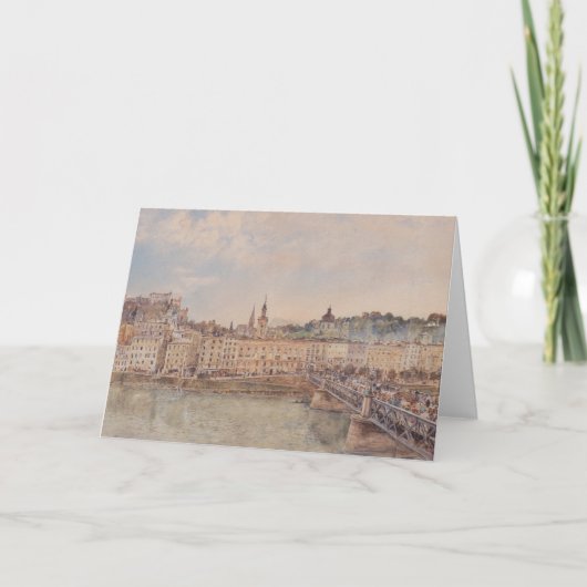 ザルツブルグの見解（Rudolf von Alt著） カード (正面)