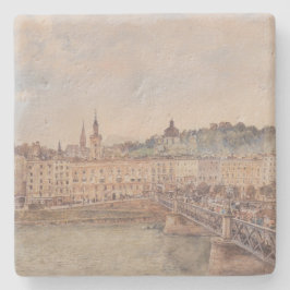 ザルツブルグの見解（Rudolf von Alt著） ストーンコースター