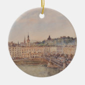 ザルツブルグの見解（Rudolf von Alt著） セラミックオーナメント (正面)