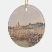 ザルツブルグの見解（Rudolf von Alt著） セラミックオーナメント (左)