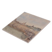 ザルツブルグの見解（Rudolf von Alt著） タイル (側面)