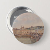 ザルツブルグの見解（Rudolf von Alt著） 缶バッジ (正面&裏面)