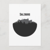 ザルツブルグシュタットシルエット ポストカード (正面)