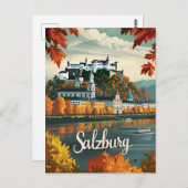 ザルツブルグヴィンテージ ポストカード (正面/裏面)