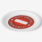 ザルツブルグ共和国 ペーパープレート (アングル)