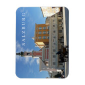 ザルツブルグ教会ビュー冷蔵庫用マグネット マグネット (縦)