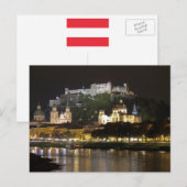 ザルツブルグ第4ホヘンザルツブルグ城 ポストカード (正面/裏面)