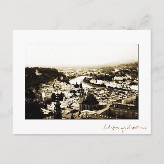 ザルツブルグ葉書 ポストカード (正面)