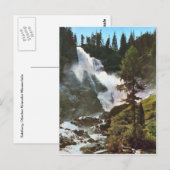 ザルツブルグ、オブレバークリムラーワッセルファル ポストカード (正面/裏面)