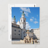 ザルツブルグ、オーストリアのはがき ポストカード (正面/裏面)