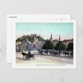 ザルツブルグ、オーストリア、スタツブリュッケ、1910ヴィンテージ ポストカード (正面/裏面)