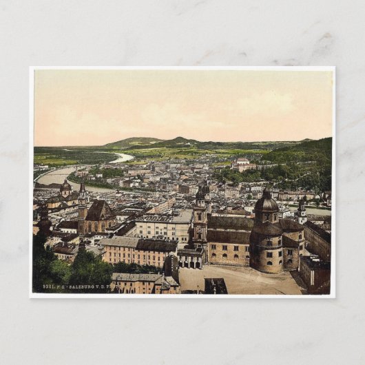 ザルツブルグ、オーストリア・ハンガリーまれPh ポストカード (正面)