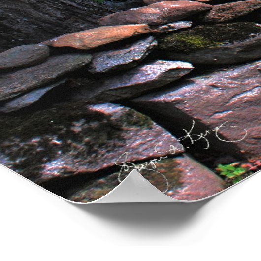 ザルピネウォールチーフシアトル引用文ポスター ポスター (角)