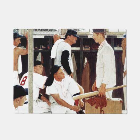 ザルーキー ドアマット (正面)