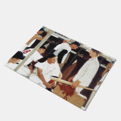 ザルーキー ドアマット (アングル)