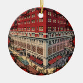 ザルーズベルトホテルヴィンテージクリスマスオーナメント セラミックオーナメント (正面)