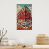 ザルーズベルトホテルヴィンテージポスター ポスター (キッチン)