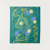 ザルートカオスバイヒルマafクリント タペストリー (正面)