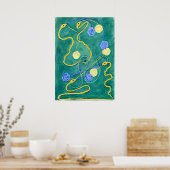 ザルートカオスバイヒルマafクリント ポスター (キッチン)