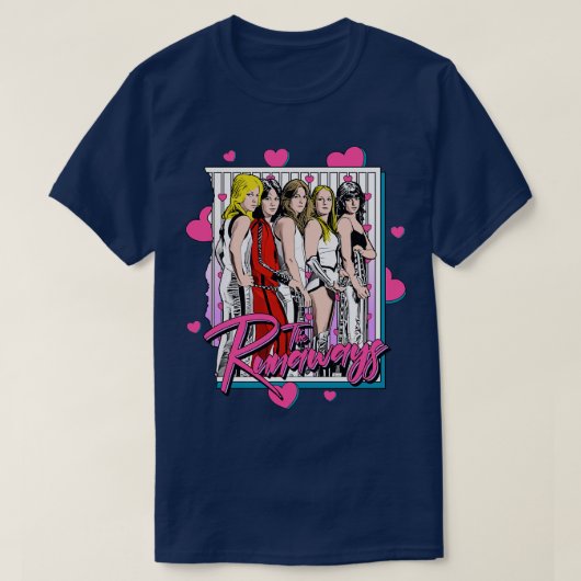 ザルーナウェイズさくらんぼ爆弾 Tシャツ (デザイン正面)