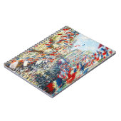 ザルーモントルグイユ、パリ、6月のフェスティバル ノートブック (左側)