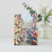 ザルーモントルグイユ、パリ、6月のフェスティバル ポストカード (スタンド正面)