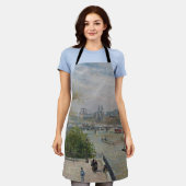 ザルーヴル春カミーリピサロ エプロン (着用した状態)