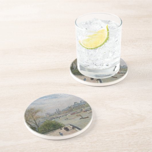 ザルーヴル春カミーリピサロ コースター (側面)