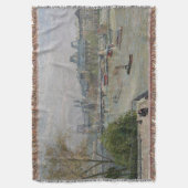 ザルーヴル春カミーリピサロ スローブランケット (正面縦)