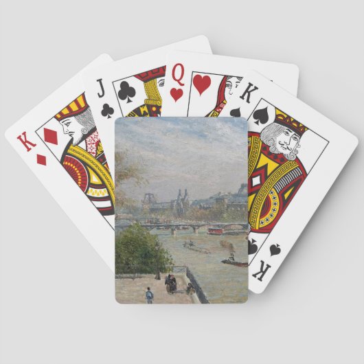 ザルーヴル春カミーリピサロ トランプ (裏面)