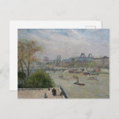 ザルーヴル春カミーリピサロ ポストカード (正面/裏面)