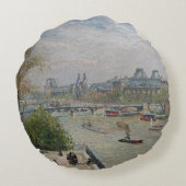 ザルーヴル春カミーリピサロ ラウンドクッション (裏面)