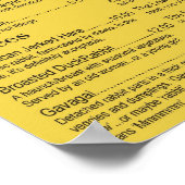 ザルー中国のム ポスター (角)