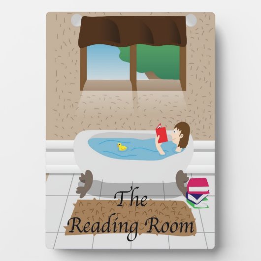 ザルー読ムトイレ フォトプラーク (正面)