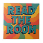 ザルー読ムレトロ タイル (正面)