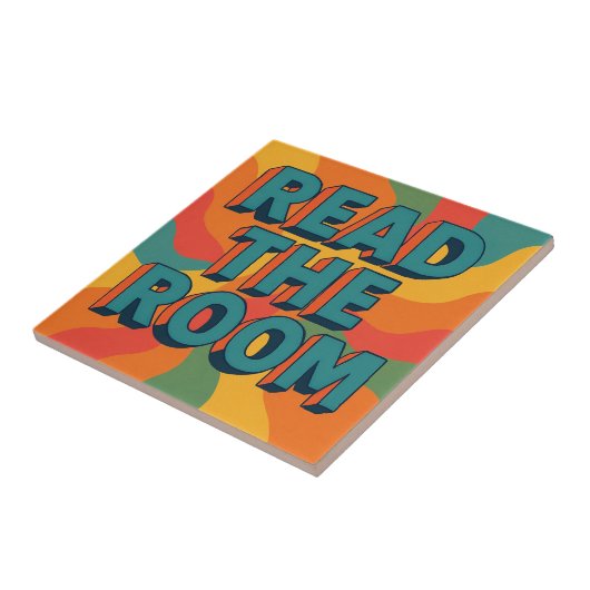 ザルー読ムレトロ タイル (側面)