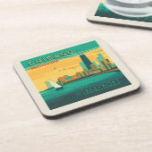 ザレイクフロント |イリノイ州シカゴ コースター (左側)