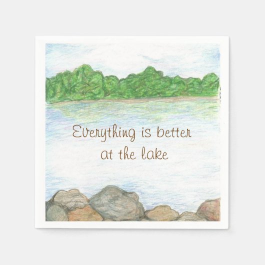 ザレイク紙ナプキンス スタンダードカクテルナプキン (正面)