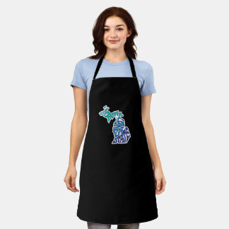 ザレイク素晴らしス州ミシガン エプロン