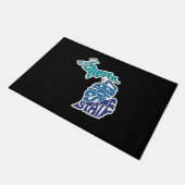 ザレイク素晴らしス州ミシガン ドアマット (アングル)