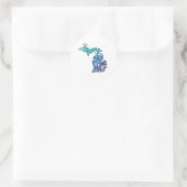 ザレイク素晴らしス州 – ミシガンクラシック州ラウンドスティ ラウンドシール (バッグ)