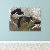 ザレイク素晴らしス3 キャンバスプリント (インサイチュ (ウッドフロア))